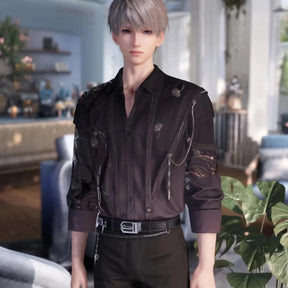 Love And Deepspace Xavier Cosplay Costume Shirt Uniform Halloween Carnival Party Christmas Play Role Clothes Clothing