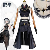 Wuthering Waves Sanhua Cospaly Costume Uniform Halloween Carnival Party Christmas Play Role Clothes Clothing for Women