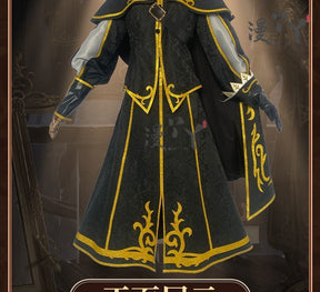 Seer Eli Clark Cosplay Costume Identity V Game Suit Mysterious Uniform With Mask Halloween Party Role Play Outfit