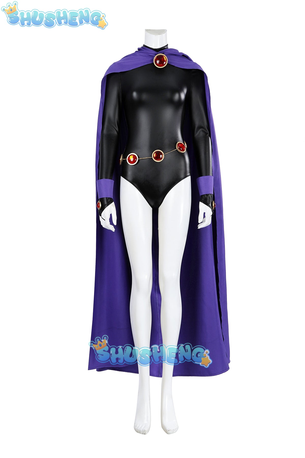 Halloween Costumes Raven for TeenTitanst Cosplay Uniforms Highly Restoring Character Image Suitable for Various Events Parties