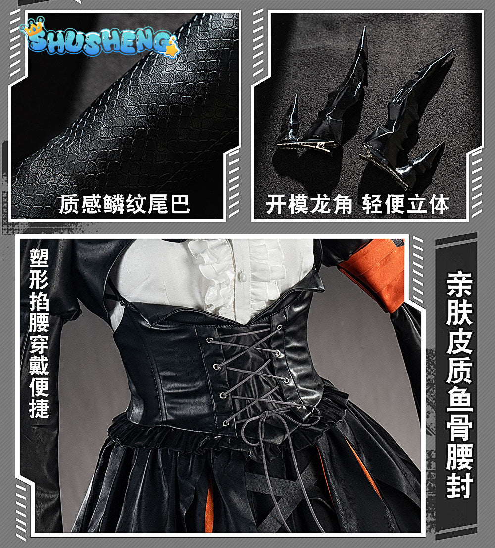 Game Cosplay Series:  Arknights-Talulah （Crimson Blaze） Cosplay anime gorgeous Costume Shushengcos