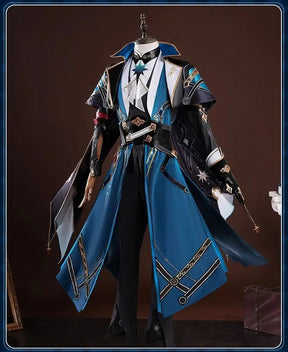Honkai Star Rail Anaxa Cosplay Costume Uniform Earrings Anaxagoras Grove of Epiphany Amphoreus Halloween Party for Women Men