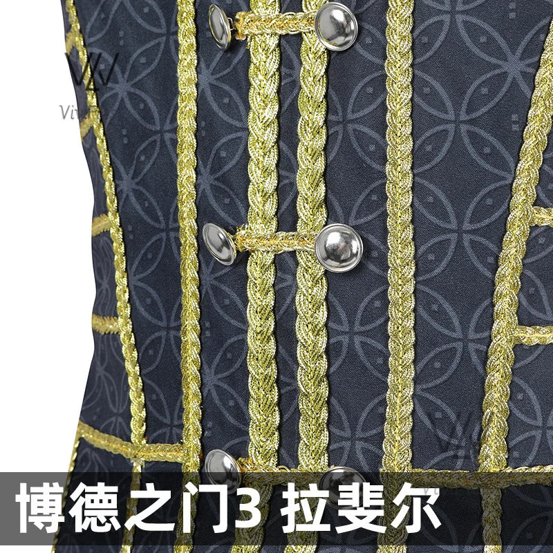 Raphael Cosplay Costume Baldens Cos Gate 3 Disguise Adult Men Full Suit Halloween Carnival Clothing