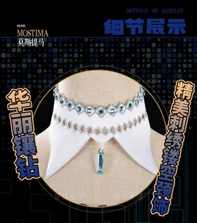 Arknights Phantomwhisper Melody Mostima Cosplay Costume Uniform Halloween Carnival Party Christmas Play Role Clothes Clothing