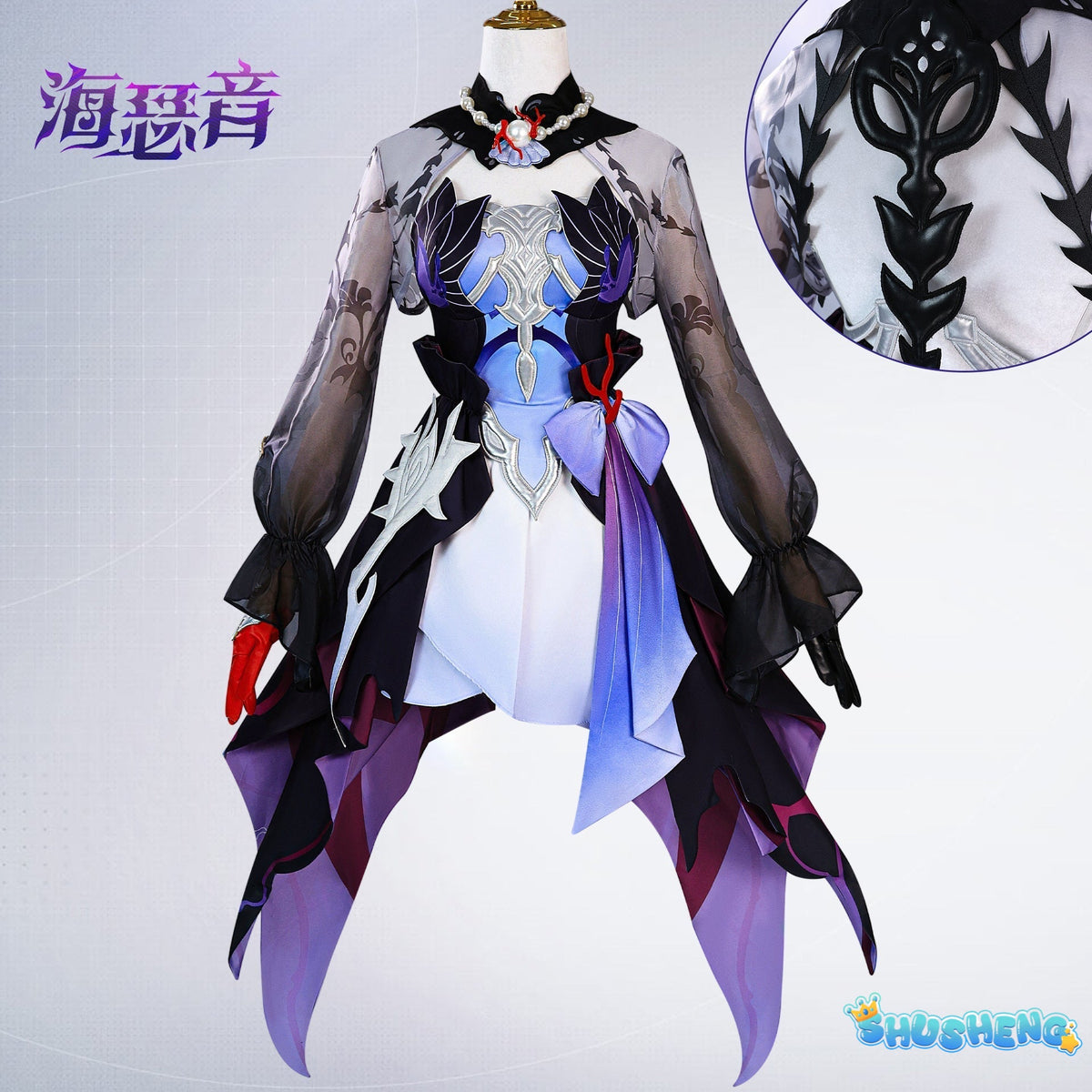 Honkai Helektra Cosplay Dress Honkai Star Rail Cosplay Helektra Costume Show Dresses Women Girl Uniform Halloween Party Outfit   Helektra cosplay wig  Helektra cosplay shoes
