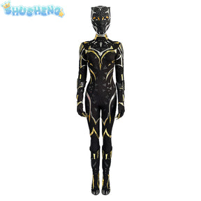 Anime Wakanda Forever Superhero Black Panther Shuri Cosplay Costume Bodysuit Party Costume for Women