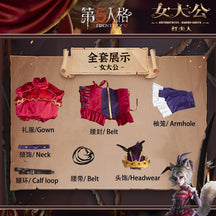 Identity V Archduchess Bloody Queen Marie Cosplay Costume For Halloween Christmas Party Mary Archduchess Role Play Comic Dress
