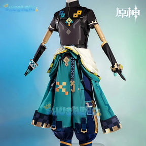 Shusheng Genshin Impact Kinich Cosplay Costume Cos Game Anime Party Uniform Hallowen Play Role Clothes Clothing