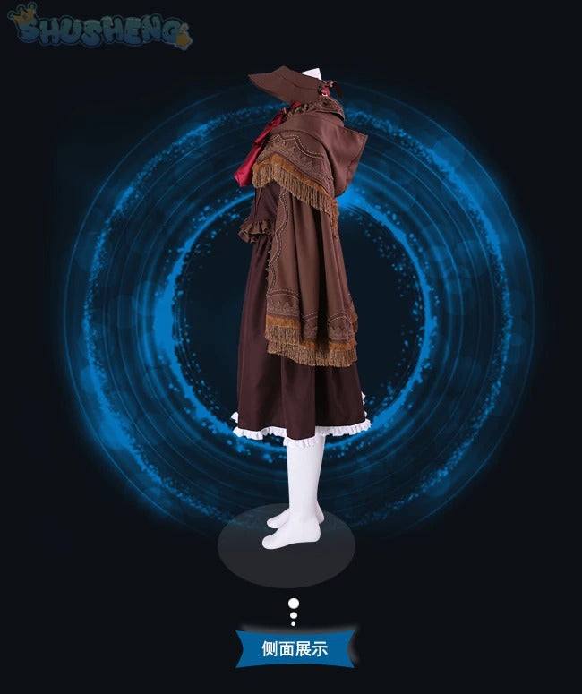 Game Bloodborne Cosplay doll The daughter of the universe Costume Shawl hat scarf handguard dress Halloween party Doll uniform