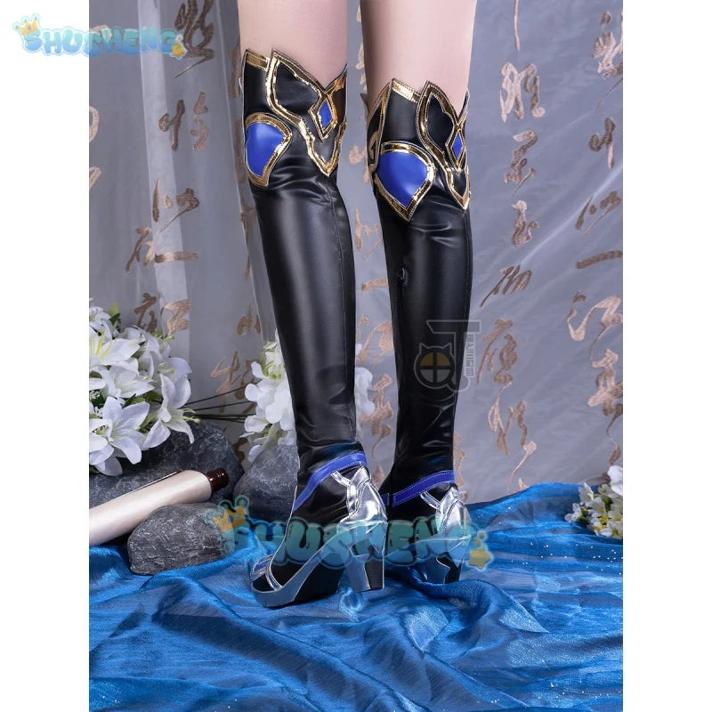 Honkai: Star Rail cos Jingliu Cosplay Anime character prop shoes