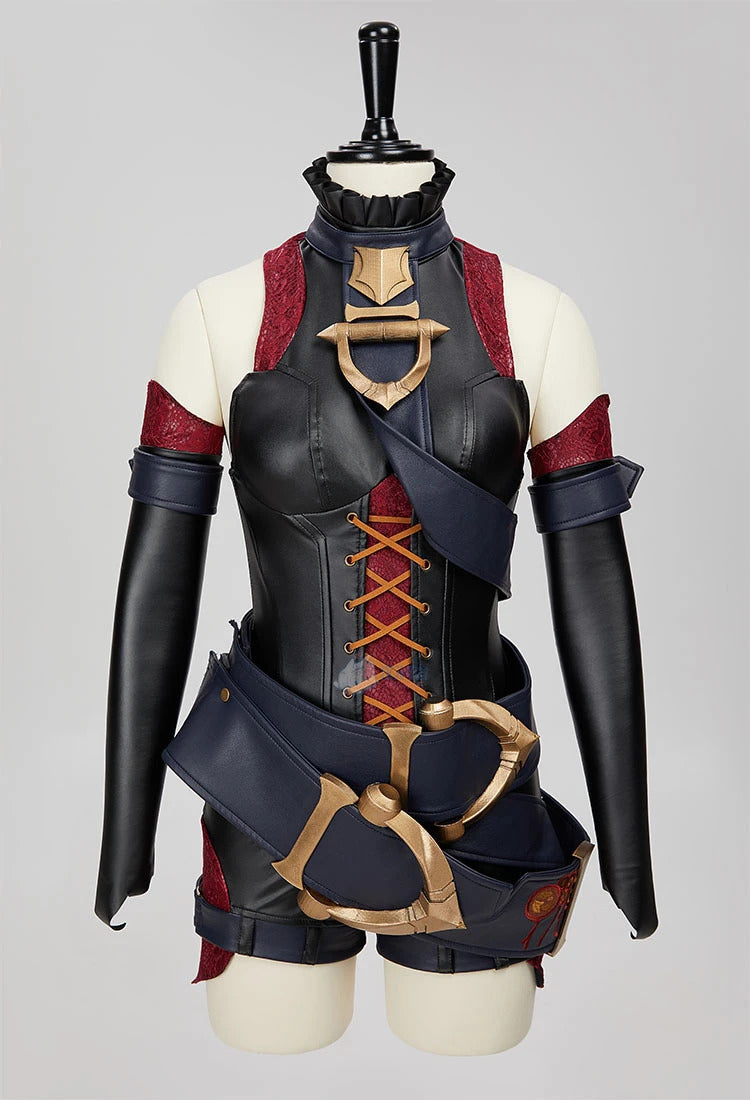 Briar Game LOL Cosplay the Restrained Hunger Costume Sexy jumpsuit leather suit party carnival high-quality Woman uniform outfit