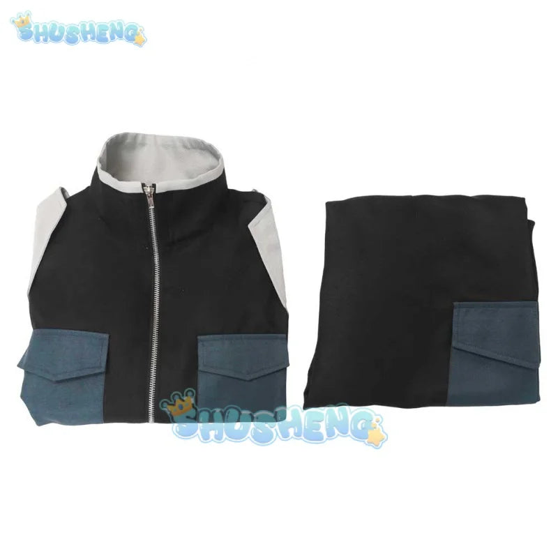 Anime Kaiju No. 8 Soshiro Hoshina Cosplay Costume Coat Pants Uniform Clothes Outfits Fantasy Halloween Carnival Party Role Suit