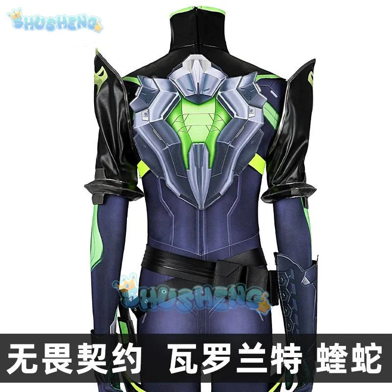 Valorant Viper Cosplay Costume Uniform Halloween Carnival Party Christmas Play Role Clothes Clothing for Women Shusheng