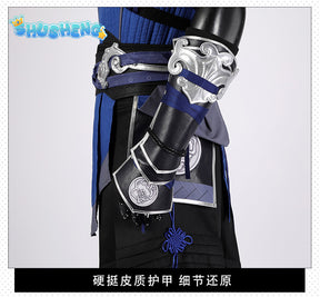 Sub Zero Cosplay Role Play Anime Game Mortal Kombat Costume Disguise Adult Men Cosplay Roleplay Fantasia Outfits Male Halloween