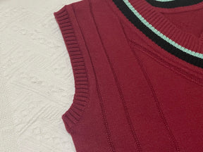 Rafayel Cosplay Love and Deepspace Men Fashion Vest Sweater Red Maple Season Uniform Halloween Costumes Rafayel Role Play Suit