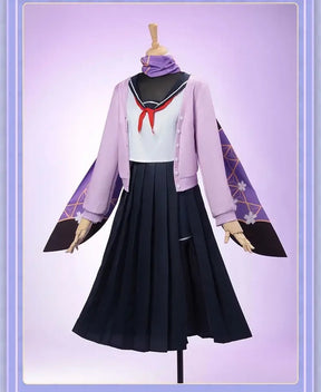 Shusheng-N Game Blue Archive Ōno Tsukuyo Cosplay Costume Top coat shorts shoe skirt Halloween sweet JK uniform Ōno Tsukuyo woman man set