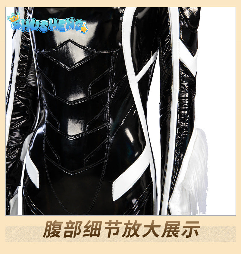 New Black Cat Felicia Hardy Cosplay Costume Jumpsuit Mask Gloves Boots To Choose For Game Party Custom Made