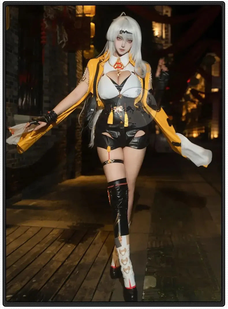 Zenless Zone Zero Yixuan Cosplay Costume Uniform Halloween Carnival Party Christmas Play Role Clothes Clothing for Women