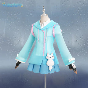 Kiriko OVERWATCH2 Cosplay OW2 Dancing lightly in the rain Costume Halloween Sweet Dress Coat Prop Uniform New Woman Man Set
