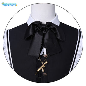Anime NIJISANJI Kanae Cosplay Costume Male Servant Attire