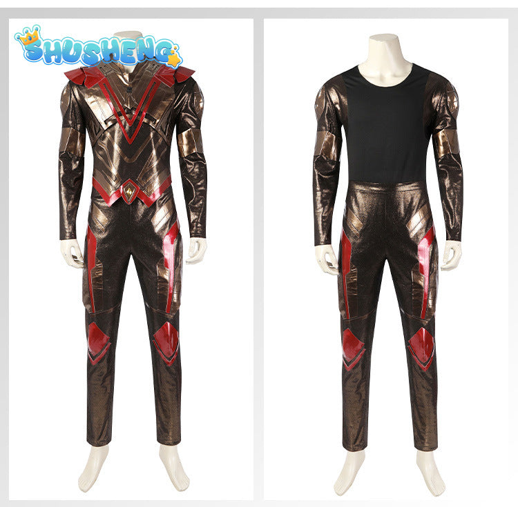 Adam Warlock Cosplay Jumpsuit Cloak Men Costume Movie Guardians 3 Nebula Women Shirt Superhero Roleplay Fantasia Halloween Party