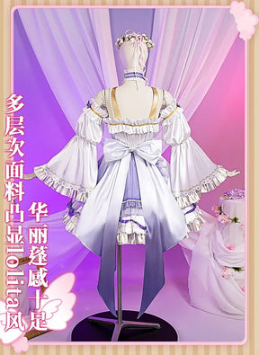 LoveLive! Konoe Kanata Yuki Setsuna Emma Verde Tennouji Rina Mifune Shioriko Osaka Shizuku Cosplay Costume Halloween dress set
