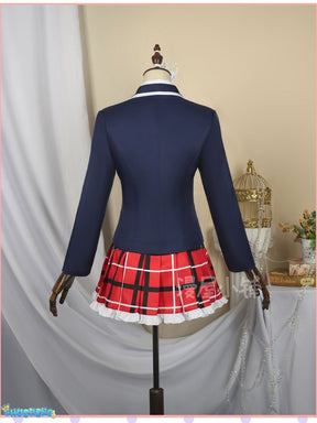 Anime Love Chunibyo Other Delusions Takanashi Rikka Dekomori Sanae Cosplay Costume Wig Adult Woman Skirts Uniform Suit Halloween
