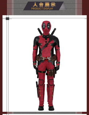 Dead Cosplay pool  Cosutme Wade Winston Wilson Cosplay Costume Children's Edition  Movie Anti-hero Suit Halloween