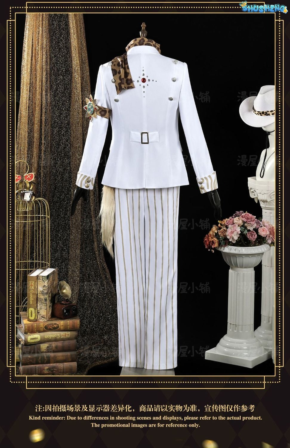 Identity V Norton Campbell Prospector Cosplay Costume Resplendent Lone Wolf‌ Uniform Halloween Carnival Party Play Role Clothing