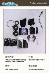 Cosplay Series: Hololive JP2025 -Laplus Darknesss Cosplay sexy dark style Costume full set cos ShushengXS-XXL