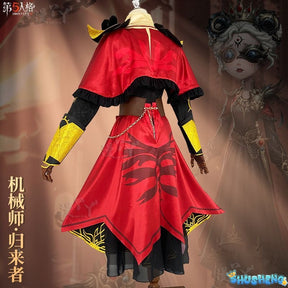 Game Identity V Mechanic Tracy Reznik Cosplay Costume Women Cute Dress Hallween Carnival Uniform Anime Clothing