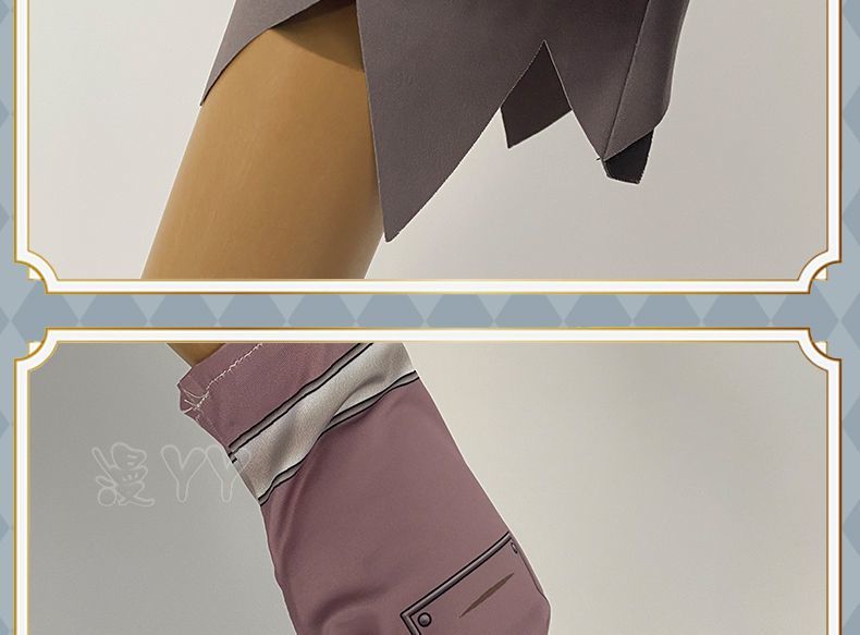 Game Identity V Cheerleaders Lily Barriere Cosplay Costume Women Dazzled Punk Uniform Suit Halloween Carnival Outfit for Woman