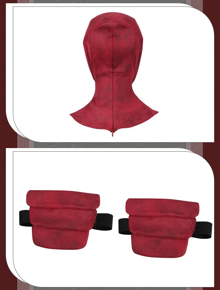 Dead Cosplay pool  Cosutme Wade Winston Wilson Cosplay Costume Children's Edition  Movie Anti-hero Suit Halloween