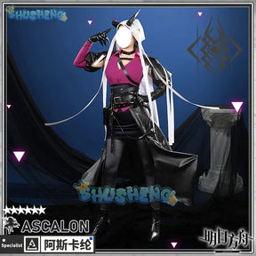 Shusheng Arknights Ascalon Cosplay Costume Cos Game Anime Party Uniform Hallowen Play Role Clothes Clothing