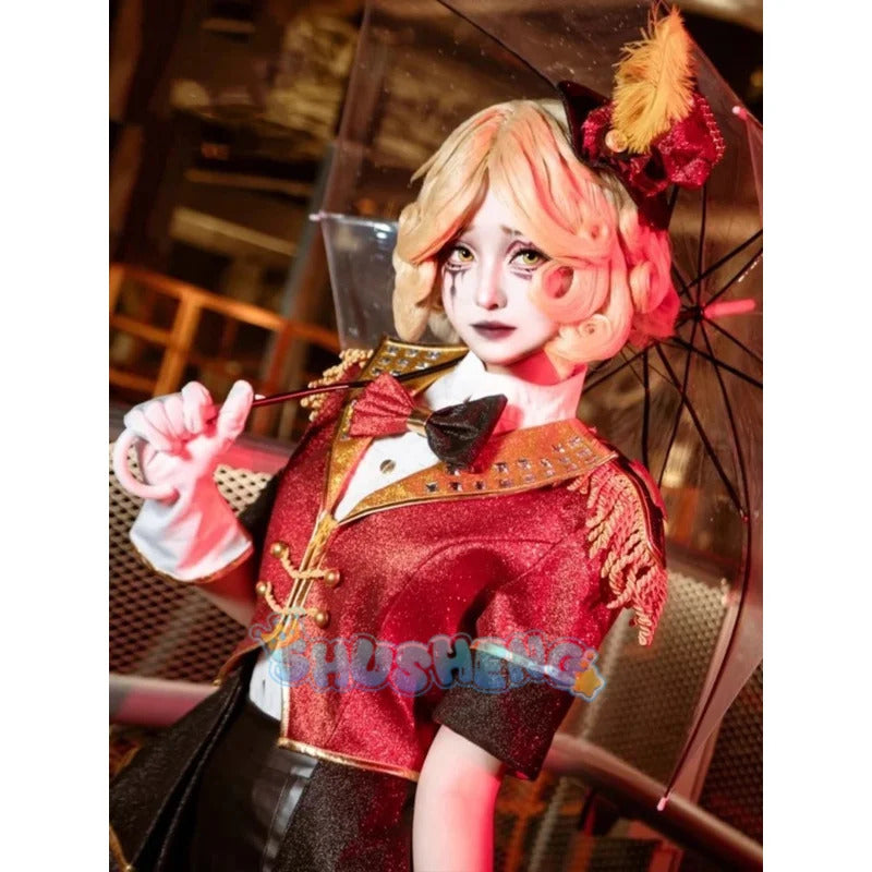 Margaretha Cell Female Dancer Cosplay Game Identity V Costume Hat glasses stockings accessories Halloween party uniform set
