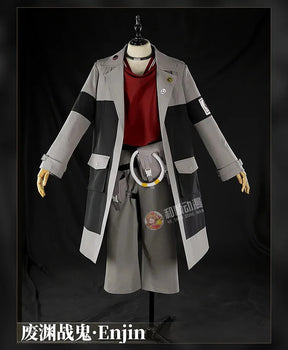 Anime Enjin GACHIAKUTA Cosplay Nji Costume Halloween party fashion men women uniforms jacket pants shirt prop wig New set