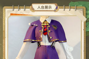 Game Identity V Ivory Tower Painter Edgar Valden Cosplay Costume Anime Suit Halloween Carnival Uniforms Custom Made