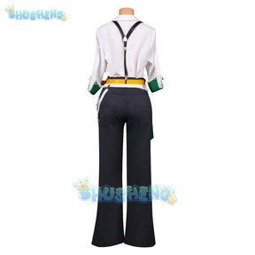 Shusheng Game Guilty Gear Cosplay STRIVE Giovanna Cosplay Costume Pants Women Halloween Carnival Roleplay Clothes Sets