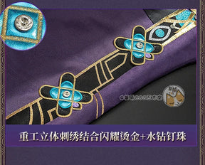 Shusheng-R Game Reverse:1999 Cosplay Druvis III Costume Halloween Carnival New Dress Gloves Props Wig Accessories Set Sexy Women's Uniform