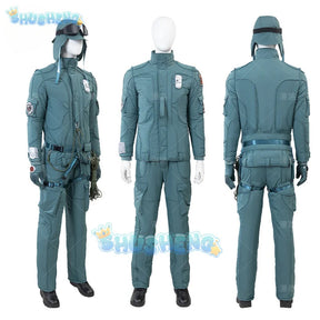 Mickey 17 Mickey Barnes Cosplay Costume Uniform Halloween Carnival Party Christmas Play Role Clothes Clothing for Men