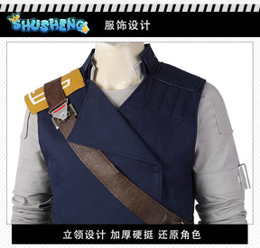 StarWars Jedi Fallen Order Cal Kestis Cosplay Costume Halloween Party Costumes Super Men Battle Suit Costume