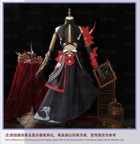 New Anime Honkai Impact 3 Raiden Mei Cosplay Horns Halloween Devil Horns Barrettes Cosplay Hair Clip Headdress Costume Masquerade