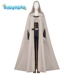 Movie Rebel Cosplay Moon Kora Costume Women's Top Pants Suit Shoes With Cloak Accessory Halloween Carnival Outfit