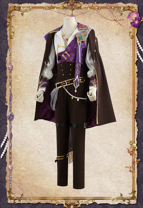 Shusheng-R Ensemble Stars Amagi Rinne/Kaoru Hakaze/Ibara Nanakusa/Leo Tsukinaga Cosplay Costume Full Set Uniform Role Play