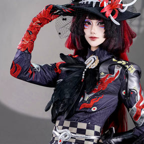 Shusheng-R Game Identity ⅤMichiko Geisha Gorgeous Dress Cosplay Costume S-XXL