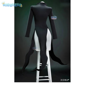 One Punch Man Tornado of Terror Senritsu No Tatsumaki Cosplay Costume Wig Black Dress Women Girl Outfit Halloween Child Uniform