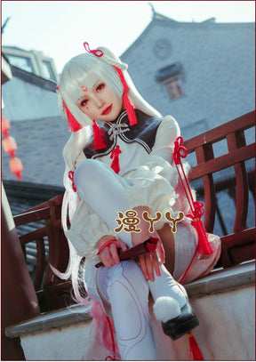 Shiranui Onmyoji Shiranui  Cosplay Costume Halloween party dress female cheongsam