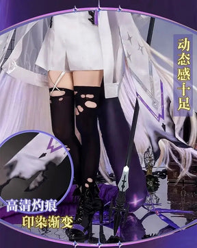 Arknights Necrass Eblana Cosplay Costume Uniform Halloween Carnival Party Christmas Play Role Clothes Clothing