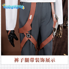 Honkai Star Rail Welt Yang Cosplay Costume Game Star Rail Game Cos In The Name Of The World Welt Wig Halloween Clothing Set