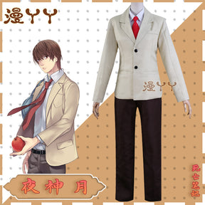 Death Note Yagami Light Costume For Halloween Christmas Festival Party role-playing costumes